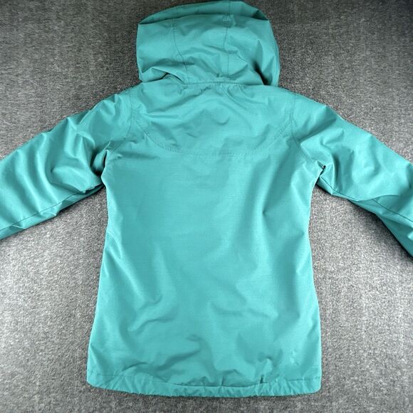 Burton Elodie Jacket Teen Girls Sz 18 XL Turquoise Dryride Snowboard Ski Winter - Picture 8 of 12
